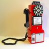 【送料無料】クロスリー1950年代壁掛け電話、レッドCrosleyCR56-RE1950sWallPayPhoneRed【smtb-k】【kb】