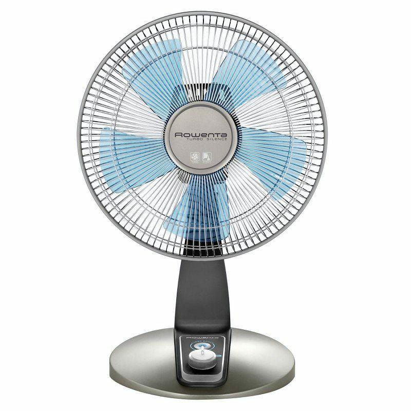 デスクファン直径約30cmブロンズVU2531RowentaVU2531TurboSilence4-SpeedOscillatingDeskFan,12-Inch,Bronze