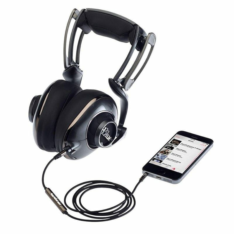 ブルーマイクロフォン ハイファイヘッドフォン オーディオファイルアンプ搭載 Blue Microphones Mo-Fi Powered  High-Fidelity Headphones with Integrated Audiophile Amplifier | アルファエスパス
