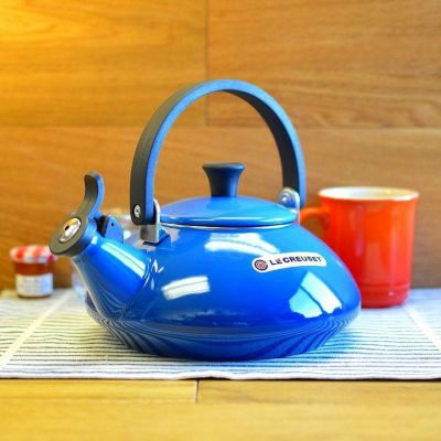 ルクルーゼゼンケトルブルーLeCreusetZenTeakettle,Blue