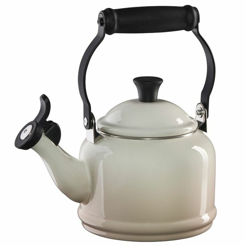 ルクルーゼデミ笛吹きケトルやかん1.1LIH対応LeCreusetEnamel-on-SteelDemi1-1/4-QuartTeakettle