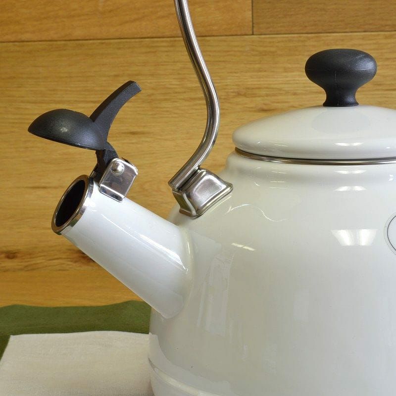 笛吹きケトル琺瑯シャンタールIH対応ビンテージホーローChantalEnamel-On-SteelVintageTeakettle37-VINT