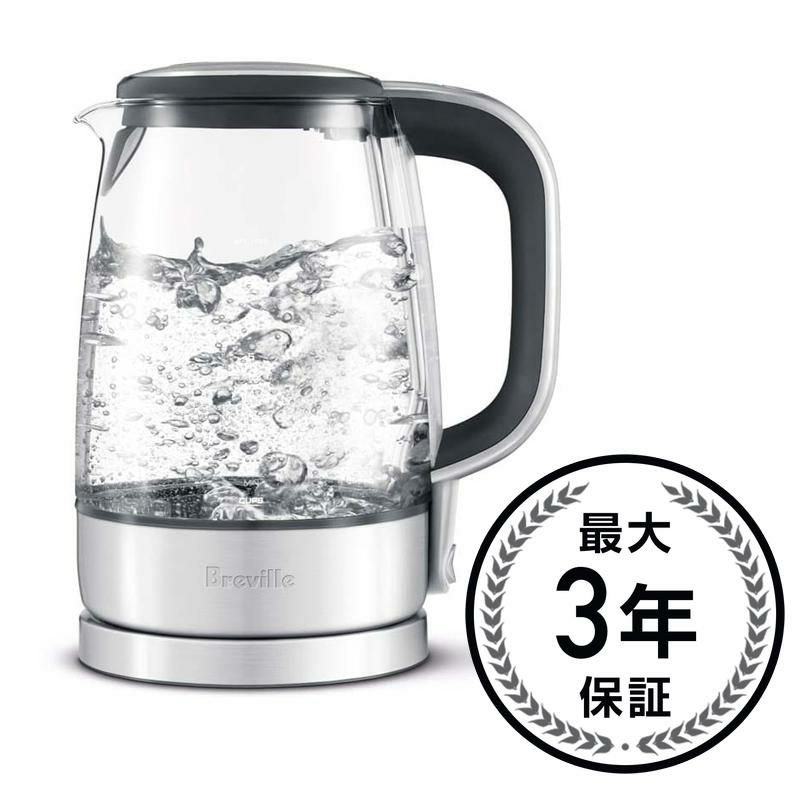 ブレビル 電気ケトル Breville USA BKE595XL The Crystal Clear