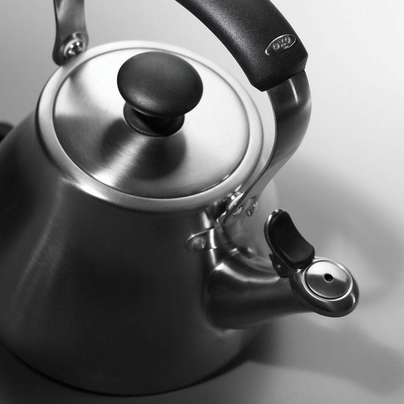 ヤカンおしゃれオクソークラシックティーケトルステンレス1.6LOXOGoodGripsClassicTeaKettle,BrushedStainless