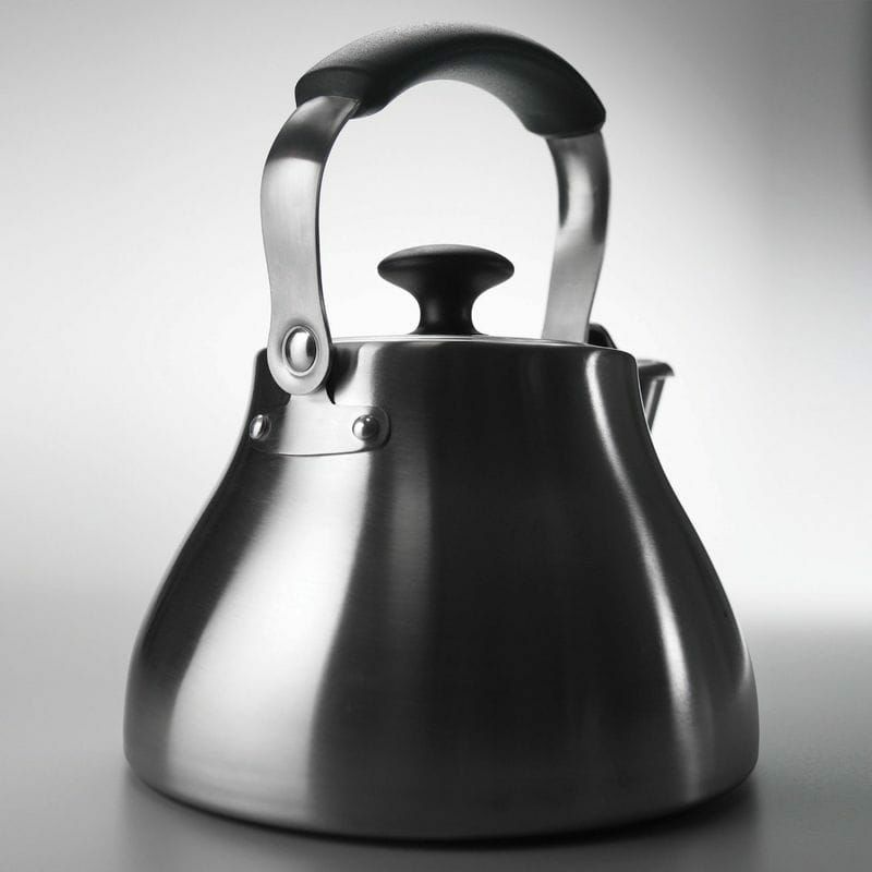 ヤカンおしゃれオクソークラシックティーケトルステンレス1.6LOXOGoodGripsClassicTeaKettle,BrushedStainless