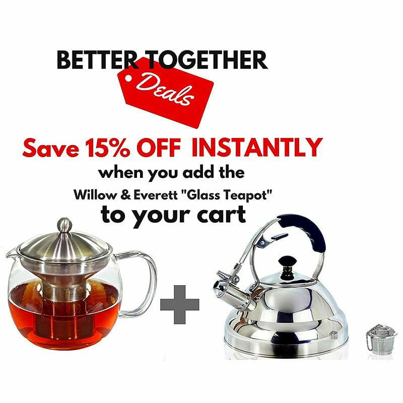 ケトルやかんステンレス2.6LTeaKettle-SurgicalWhistlingStoveTopKettleTeapotwithLayeredCapsuleBottom,SiliconeHandle,MirrorFinish,2.75Quart-TeaInfuserStrainerIncluded