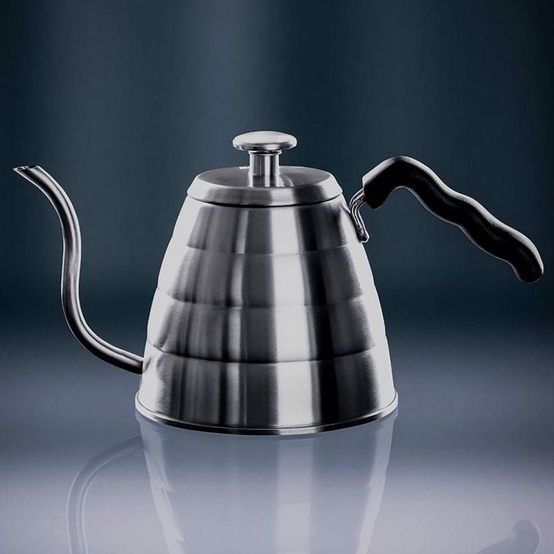 ケトル温度計付グースネックハンドドリップPOUROVERCoffeeKettle1L-StopBurningYourBeans-THERMOMETERBuilt-inbyCoffeeGator-ForPerfectHandDripCoffee