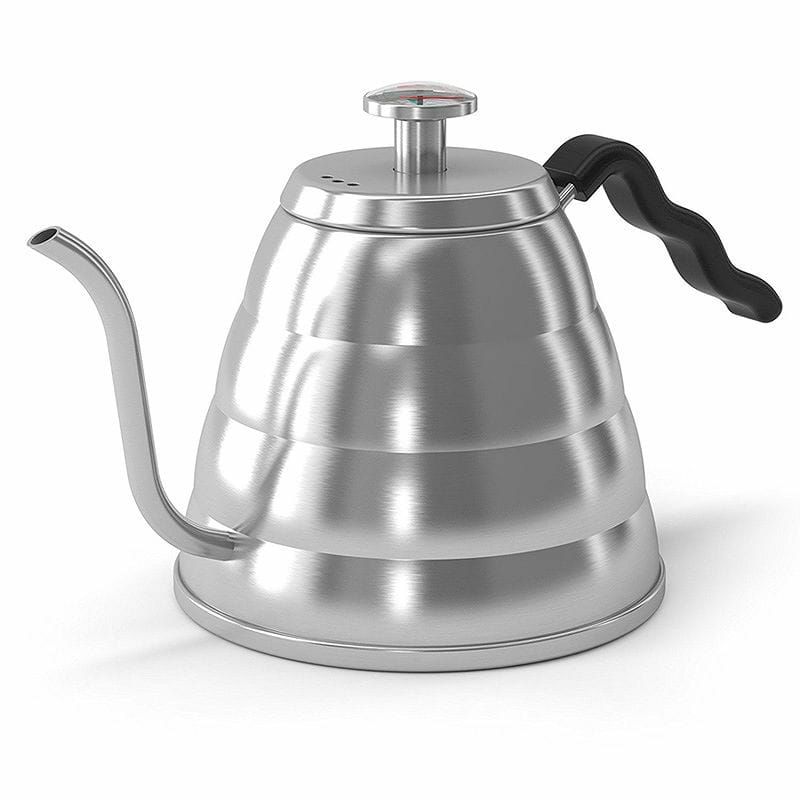 ケトル温度計付グースネックハンドドリップPOUROVERCoffeeKettle1L-StopBurningYourBeans-THERMOMETERBuilt-inbyCoffeeGator-ForPerfectHandDripCoffee