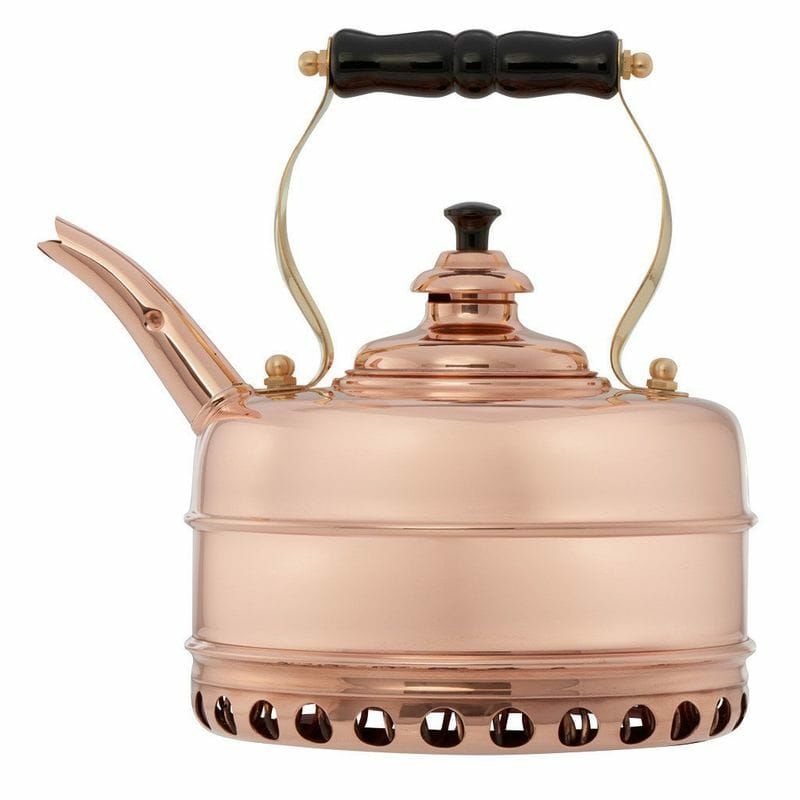 銅製ケトルやかんシンプレックスバッキンガムNo.1ハンドメイドイギリス製Newey&BloomerSimplexBuckinghamNo.1CopperFinish1.9QuartTeakettle