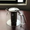 ガラスティーポット1.1Lステンレス茶こし直火やかんケトルTealyra-37-ounceLYRATEAPOT-Stove-TopSafe-LargeBorosilicateGlassTeapot-Kettle-w/RemovableStainless-SteelInfuser-BestForLooseLeafandBloomingTea-1100ml