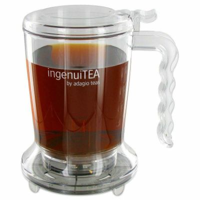 アダージョ ティーポット 紅茶 緑茶 473ml Adagio Teas Ingenuitea Teapot, 16oz