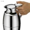 アルフィパラスカラフェポット魔法びん1.0LクロムalfiPallasGlassVacuumChromePlatedBrassThermalCarafeforHotandColdBeverages,1.0L,Chrome