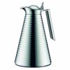 アルフィカラフェポット魔法びん1.0LクロムalfiGlassVacuumChromePlatedCopperThermalCarafeforHotandColdBeverages,1.0L,Chrome