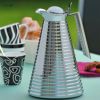 アルフィカラフェポット魔法びん1.0LクロムalfiGlassVacuumChromePlatedCopperThermalCarafeforHotandColdBeverages,1.0L,Chrome