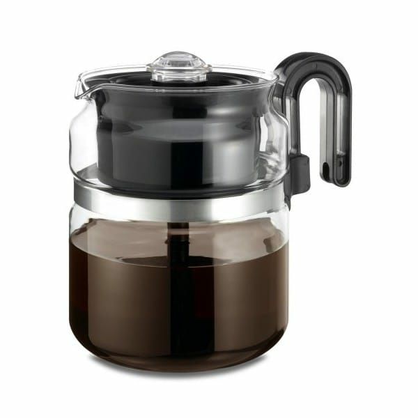 直火OKメデルコガラスパーコレーターMedelco8CupGlassStovetopPercolator