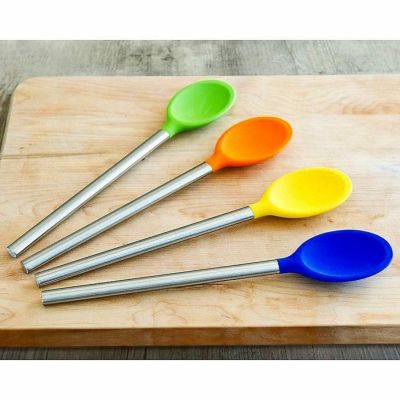シリコン スプーン ブルー<br> Ici Silicone Spoon Blue