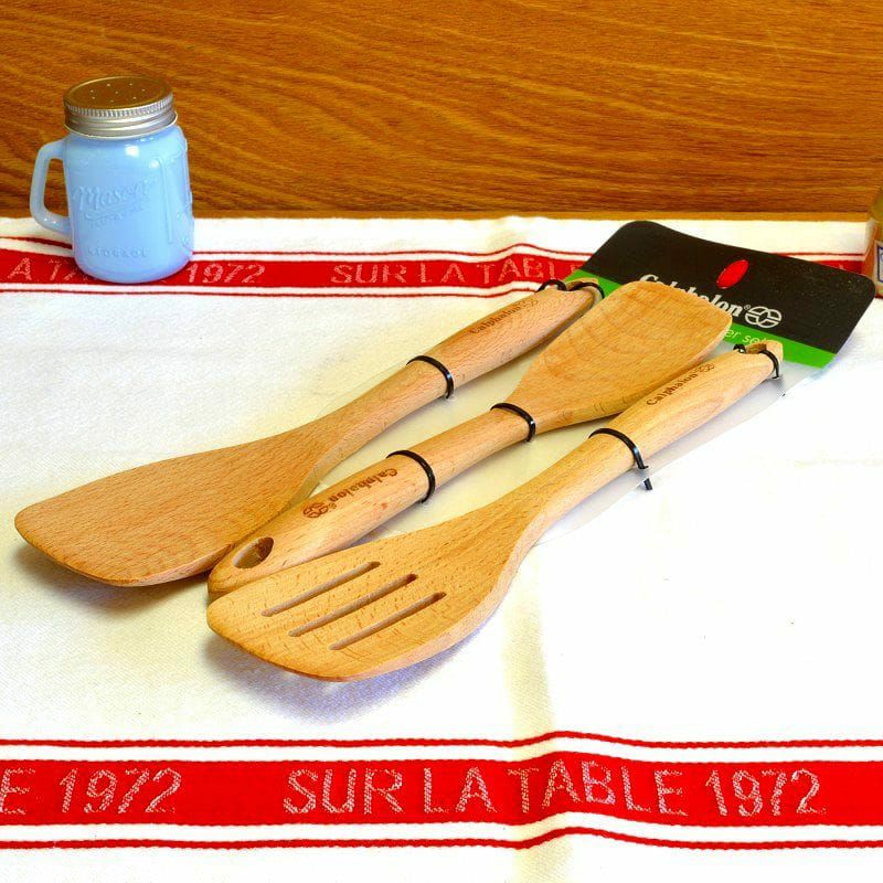 カルファロンCalphalonWoodenUtensils3PcTurnerSet1764323