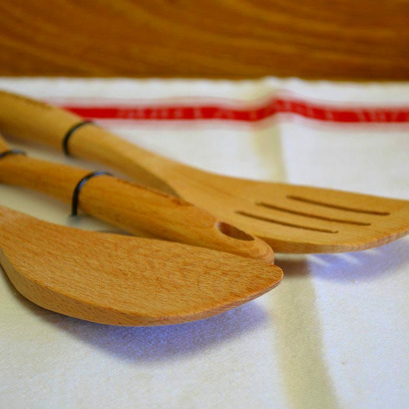 カルファロンCalphalonWoodenUtensils3PcTurnerSet1764323