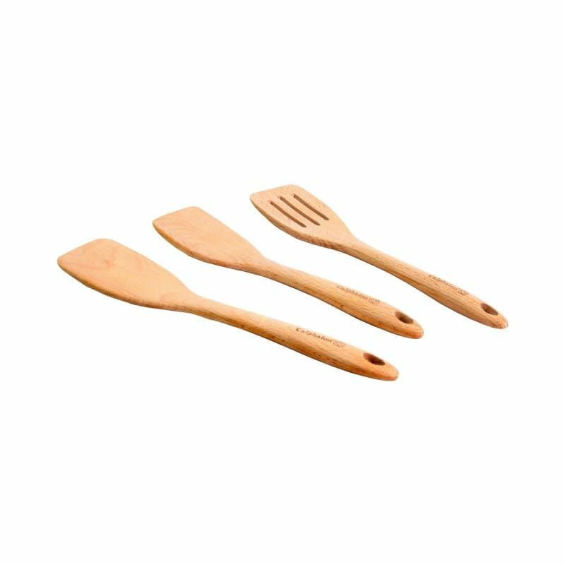 カルファロンターナーフライ返しヘラ木製3点セットCalphalonWoodenUtensils3PcTurnerSet1764323【RCP】