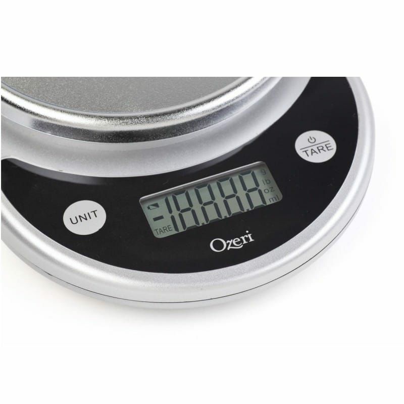 【送料無料】オゼリキッチンスケールブラックOzeriProntoDigitalMultifunctionKitchenandFoodScale,ElegantBlack