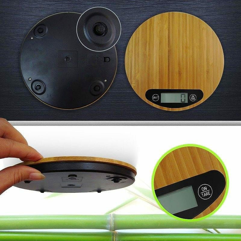 【送料無料】スタイリッシュデジタルキッチンスケール計量器竹FoodScaleByAlphaArmourStylishDigitalKitchenScale,BambooDolmas