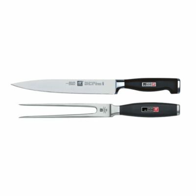 ツヴィリング J.A.ヘンケルス カービング・フォーク＆ナイフ2点セット 包丁 31070-200 Zwilling J.A. Henckels Four Star II 2-Piece Carving Set