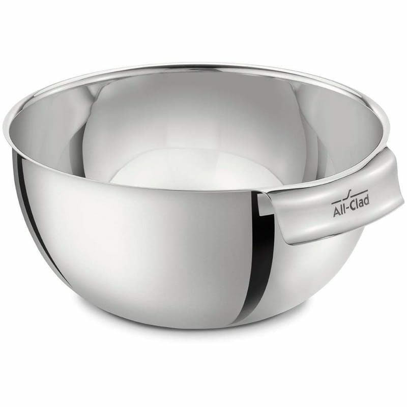 オールクラッドステンレスボウル3サイズセットAll-CladMBSETStainlessSteelDishwasherSafeMixingBowlsSetKitchenAccessorie,3-Piece,Silver