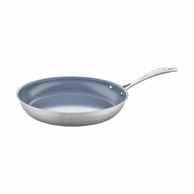 ツヴィリング J.A.ヘンケルス ステンレス セラミックコート フライパン 30cm IH対応 PFOAフリー PTFEフリー ZWILLING Spirit 3-ply 12