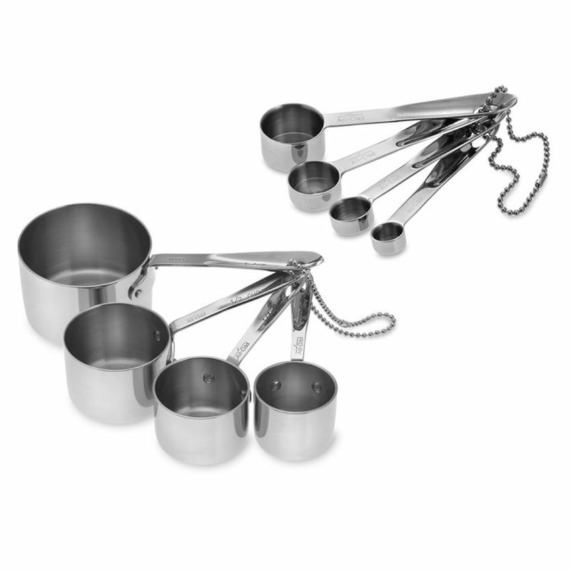 計量カップスプーンセットメジャーステンレスオールクラッドAll-CladStainless-SteelMeasuringCups&Spoons