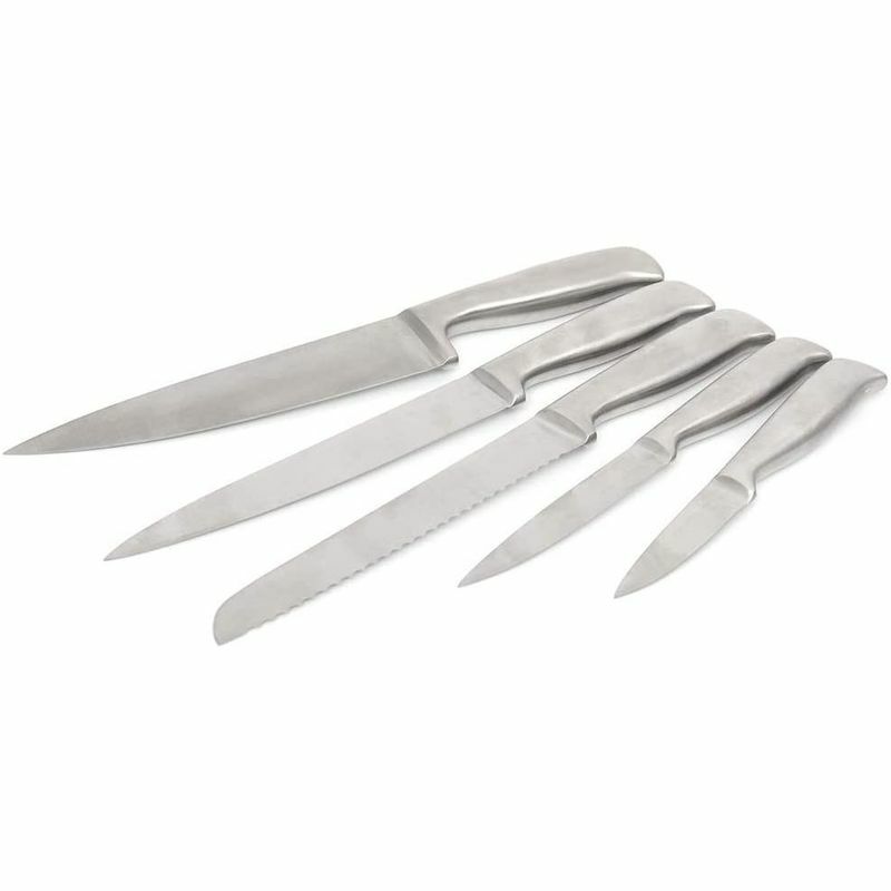 人型ナイフスタンド包丁5本セット木目ナイフホルダーナイフブロックKitchenKnifeBlockSet,Premium5-PieceNoveltyStainlessSteelKnifeBlockSetwithUniqueHolderPremiumStabbingStainlessSteelKnifeSet,Menarejerks-Packof5