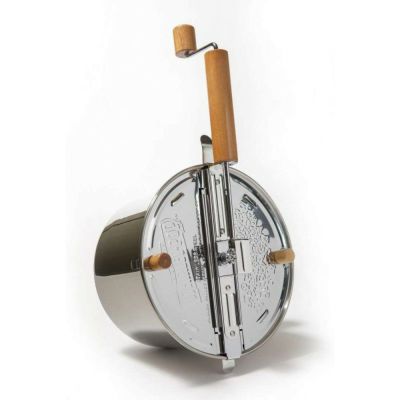 ワバッシュ ポップコーンメーカー ステンレス IH対応 直火 ステンレス Whirley-Pop Popcorn Popper - Stainless Steel