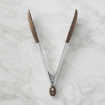 トング ウォールナット ウォルナット ステンレス ハンドルロック ウイリアムズ・ソノマ Williams Sonoma Tongs, Walnut