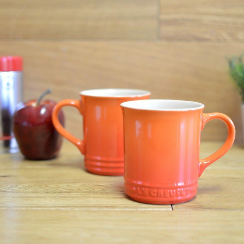 ル・クルーゼマグカップ414ml2個セットルクルゼルクルーゼコップカップLeCreusetStonewareMug