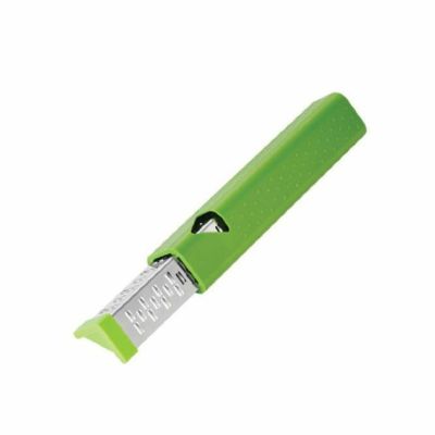 クーン・リコン デュアルグレイター ステンレス製おろし金 粗/リボン グリーン Kuhn Rikon Dual Grater, Coarse/Ribbon 8