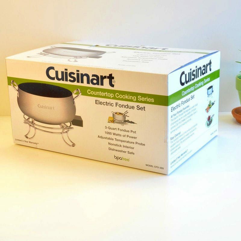 クイジナート 電気チーズフォンデュ チョコレートフォンデュ オイル