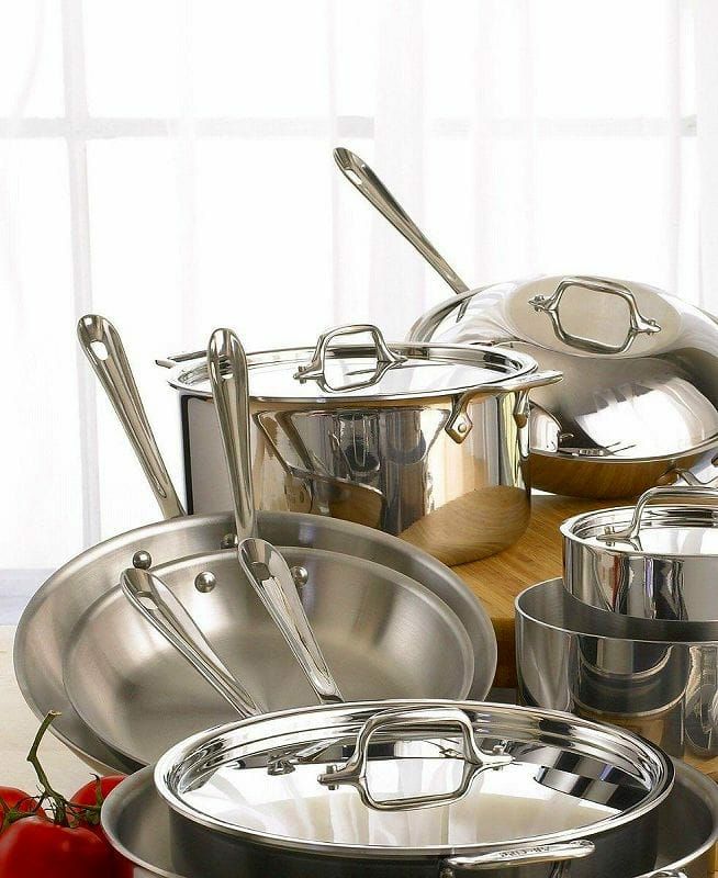 オールクラッドステンレス鍋14点セットAll-Clad14-Piece18/10StainlessSteelCookwareSetProfessionalGradeCookware501716【smtb-k】【kb】【RCP】【ホワイトデー】【景品】【新生活】【楽天スーパーセール】