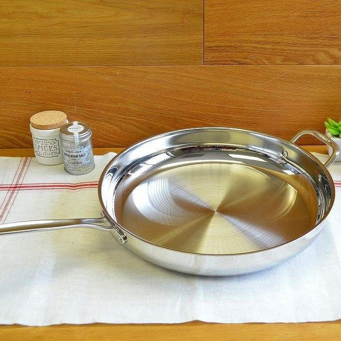 【送料無料】クイジナートフライパンCuisinart722Chef'sClassicStainless