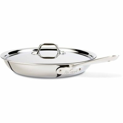 オールクラッド ステンレスフライパン 30ｃｍ IH対応 フタ付 All-Clad Stainless Fry Pan 12