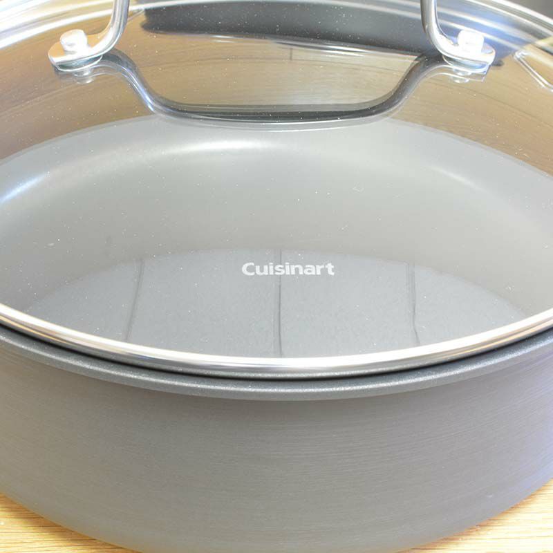 クイジナートフライパン鍋10点セットテフロン加工フッ素樹脂CuisinartChef'sClassicNonstickHard-Anodized10-PieceCookwareSet66-10