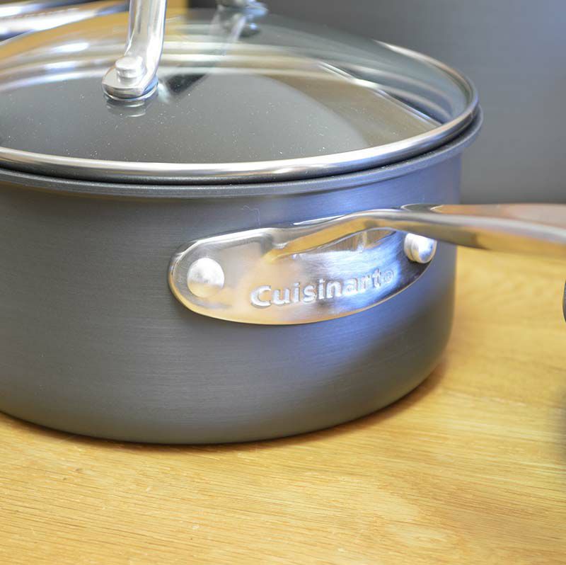 クイジナートフライパン鍋10点セットテフロン加工フッ素樹脂CuisinartChef'sClassicNonstickHard-Anodized10-PieceCookwareSet66-10