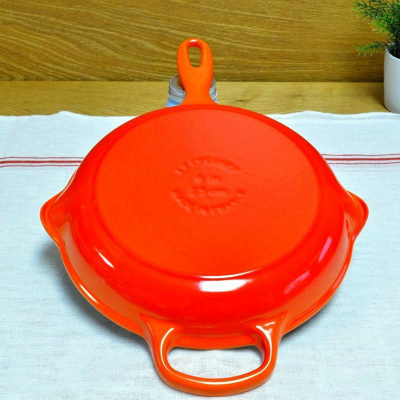 【送料無料】ルクルーゼクックウェア鍋フライパン3点セットオレンジLeCreuset5-PieceEssentialCastIronCookwareSet【RCP】