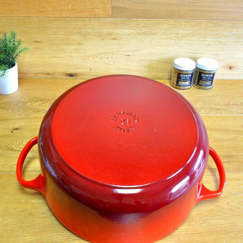 【送料無料】ルクルーゼクックウェア鍋フライパン3点セットチェリーレッドLeCreuset5-PieceEssentialCastIronCookwareSetCherry【smtb-k】【kb】【RCP】