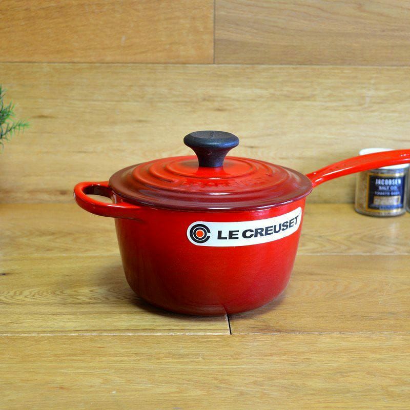 【送料無料】ルクルーゼクックウェア鍋フライパン3点セットチェリーレッドLeCreuset5-PieceEssentialCastIronCookwareSetCherry【smtb-k】【kb】【RCP】