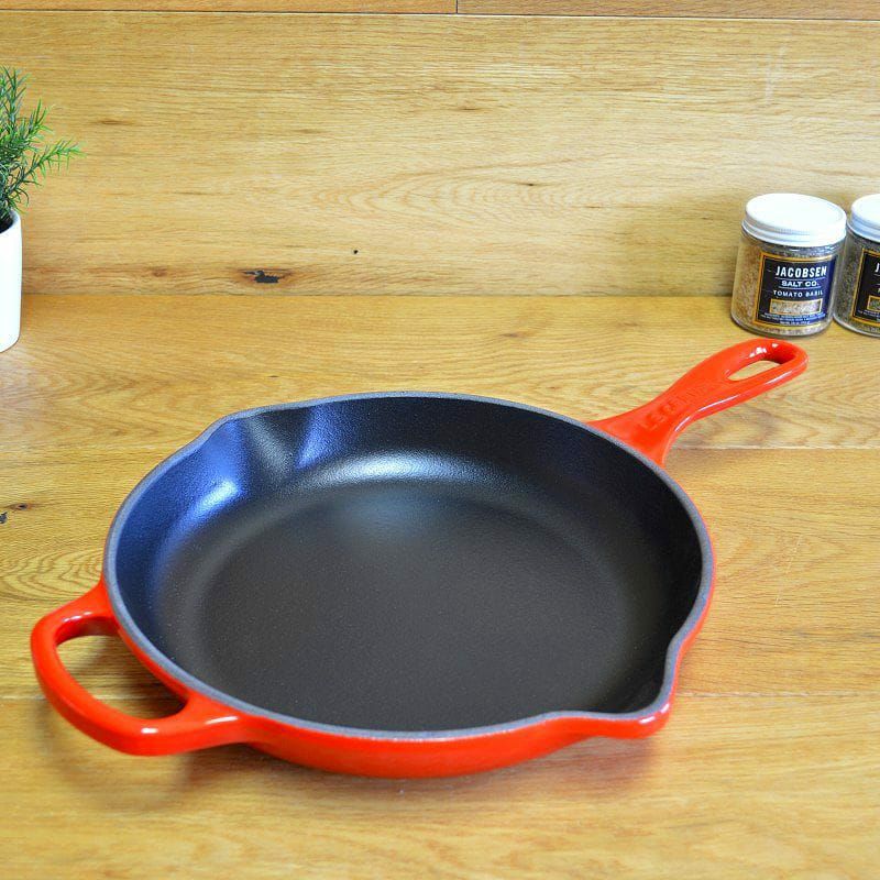 【送料無料】ルクルーゼクックウェア鍋フライパン3点セットチェリーレッドLeCreuset5-PieceEssentialCastIronCookwareSetCherry【smtb-k】【kb】【RCP】