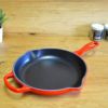 【送料無料】ルクルーゼクックウェア鍋フライパン3点セットチェリーレッドLeCreuset5-PieceEssentialCastIronCookwareSetCherry【smtb-k】【kb】【RCP】