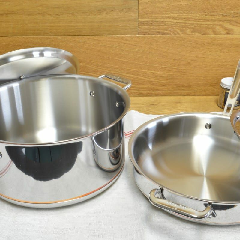 【送料無料】オールクラッドコッパーフライパン鍋10点セットAll-CladCopperCore10-PieceCookwareSet600822SS【smtb-k】【kb】【RCP】【お正月】【新年会】【景品】【お年玉】