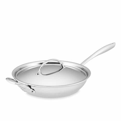 ウイリアムズソノマテフロン加工フッ素加工フライパン直径30ｃｍWilliams-SonomaThermo-CladStainless-SteelNonstickCoveredFryPan