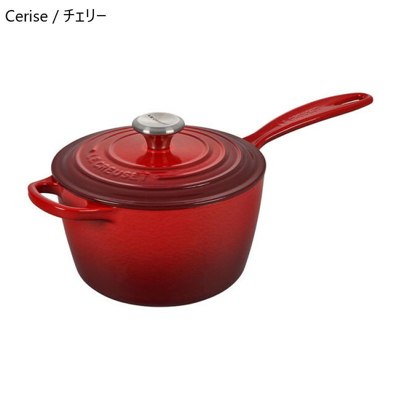 ルクルーゼソースパン片手鍋1.6Lマットコレクション3色LeCreusetSignature13/4qt.Saucepan