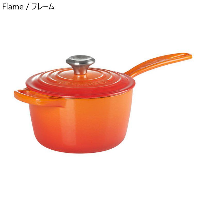 ルクルーゼソースパン片手鍋1.6Lマットコレクション3色LeCreusetSignature13/4qt.Saucepan