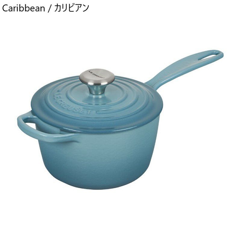 ルクルーゼソースパン片手鍋1.6Lマットコレクション3色LeCreusetSignature13/4qt.Saucepan